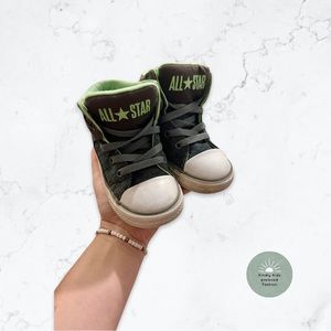 Converse All star | Size 9c EUC Grey mid hightop sneakers